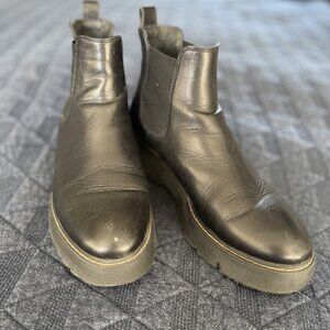 Paul Green Black Chelsea Boots | Super Soft Leather | Made in Europe